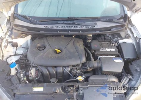 2011 Hyundai Elantra Limited (Ulsan Plant) from USA, damaged, VIN KMHDH4AE9BU163748